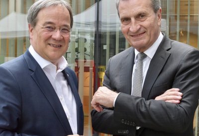 Auswärtige Kabinettsitzung in der Landesvertretung in Brüssel