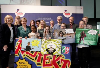 Preisverleihung zum Schulwettbewerb zur Woche des Respekts