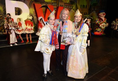 Ministerpräsidentin Hannelore Kraft empfängt die Kinderprinzenpaare und Kinderdreigestirne aus Nordrhein-Westfalen