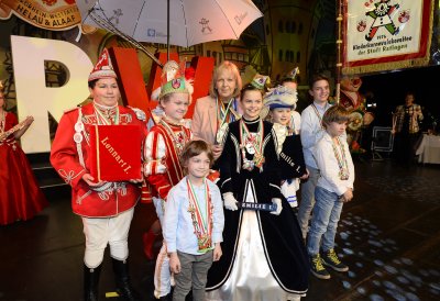 Ministerpräsidentin Hannelore Kraft empfängt die Kinderprinzenpaare und Kinderdreigestirne aus Nordrhein-Westfalen