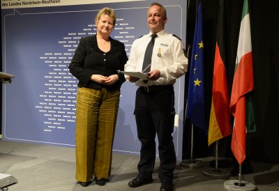 Verleihung der Rettungsmedaille des Landes Nordrhein-Westfalen