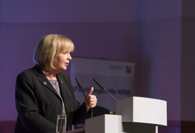Ministerpräsidentin Hannelore Kraft beim Arbeitnehmerempfang 2016