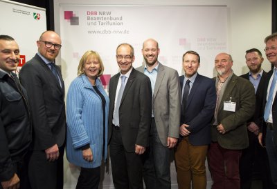 Ministerpräsidentin Hannelore Kraft besucht die dbb-Jugend in Duisburg