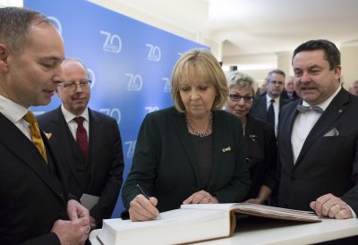 Feierlicher Festakt in Detmold zum 70. Jahrestag der Vereinigung