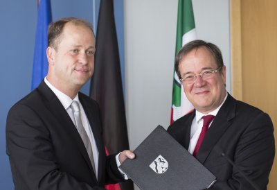 Ministerpräsident Armin Laschet ernennt Dr. Joachim Stamp zum Minister für Kinder, Familie, Flüchtlinge und Integration sowie zum Stellvertretenden Ministerpräsidenten
