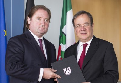 Ministerpräsident Armin Laschet ernennt Lutz Lienenkämper zum Minister für Finanzen