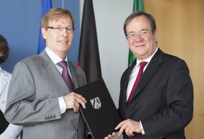 Ministerpräsident Armin Laschet ernennt Peter Biesenbach zum Minister der Justiz
