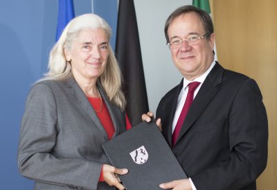 Ministerpräsident Armin Laschet ernennt Isabel Pfeiffer-Poensgen zur Ministerin für Kultur und Wissenschaft