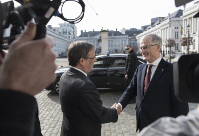 Ministerpräsident Armin Laschet trifft den Ministerpräsidenten von Flandern, Geert Bourgeois