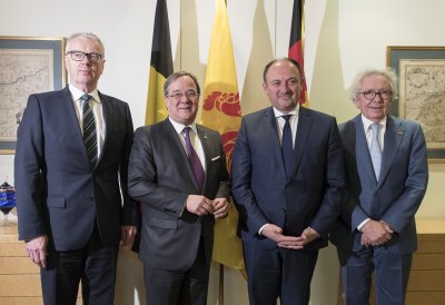 Ministerpräsident Armin Laschet trifft den Ministerpräsidenten der Wallonie, Willy Borsus