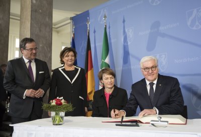 Bundespräsident Steinmeier besucht NRW