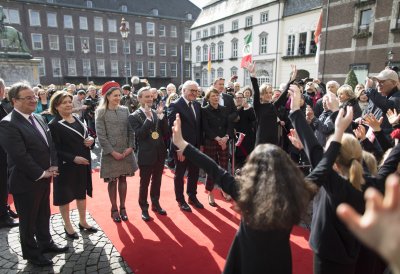 Bundespräsident Steinmeier besucht NRW
