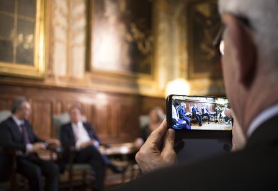 Ministerpräsident Armin Laschet trifft Papst Franziskus