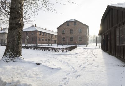 Ministerpräsident Armin Laschet gedenkt in Auschwitz den Opfern des Holocaust