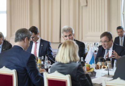 Gemeinsame Kabinettsitzung Nordrhein-Westfalen und Bayern
