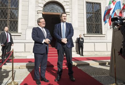 Gemeinsame Kabinettsitzung Nordrhein-Westfalen und Bayern