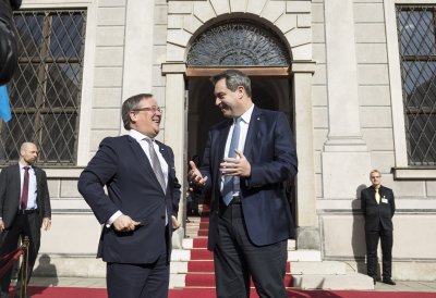 Gemeinsame Kabinettsitzung Nordrhein-Westfalen und Bayern