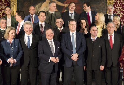 Gemeinsame Kabinettsitzung Nordrhein-Westfalen und Bayern