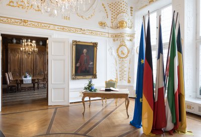 Ministerpräsident Armin Laschet trifft die französische Sportministerin Roxana Maracineanu in Aachen