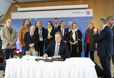 Landesregierung und Verbände beschließen gemeinsamen Waldpakt Nordrhein-Westfalen