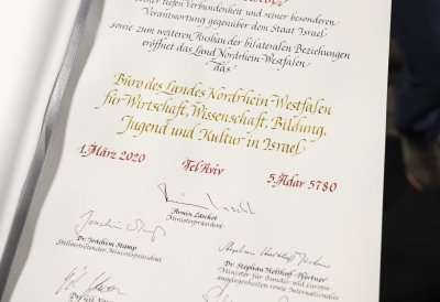 Ministerpräsident Armin Laschet reist nach Israel