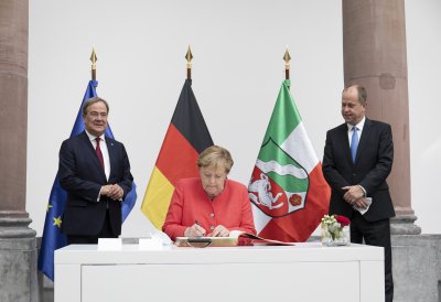 Bundeskanzlerin Dr. Angela Merkel besucht Nordrhein-Westfalen