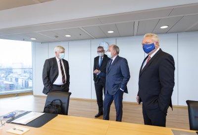 Spitzengespräch Wasserstoff mit nordrhein-westfälischen Unternehmern