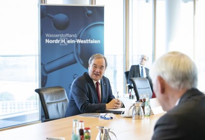 Spitzengespräch Wasserstoff mit nordrhein-westfälischen Unternehmern