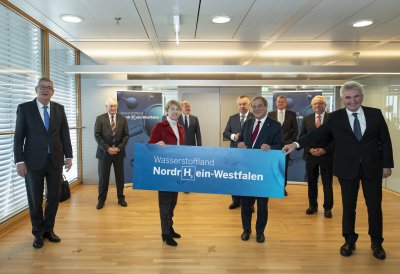 Spitzengespräch Wasserstoff mit nordrhein-westfälischen Unternehmern