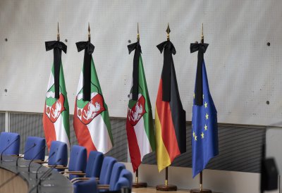 Staatsakt für Wolfgang Clement