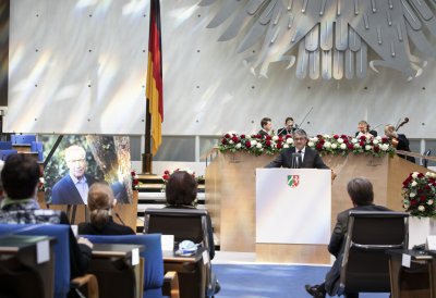 Staatsakt für Wolfgang Clement