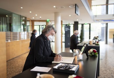 Staatsakt für Wolfgang Clement