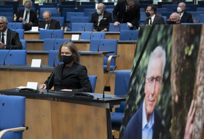 Staatsakt für Wolfgang Clement