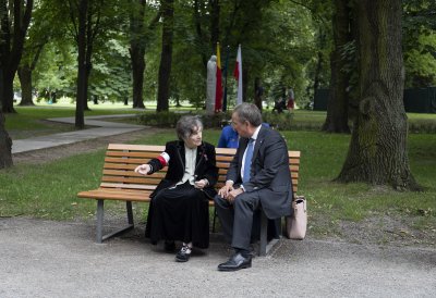 Wanda Traczyk-Stawska, Überlebende des Warschauer Aufstandes