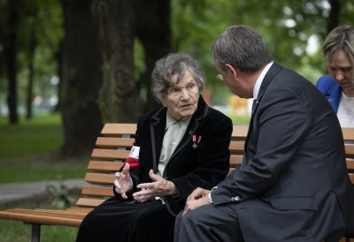 Wanda Traczyk-Stawska, Überlebende des Warschauer Aufstandes