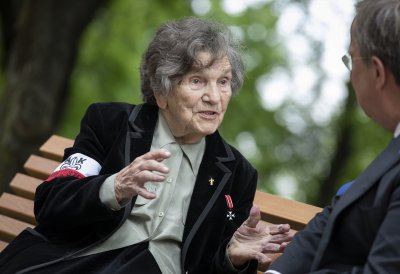 Wanda Traczyk-Stawska, Überlebende des Warschauer Aufstandes