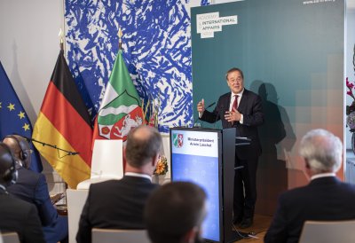 Ministerpräsident Armin Laschet eröffnet Nordrhein-Westfälische Akademie für Internationale Politik