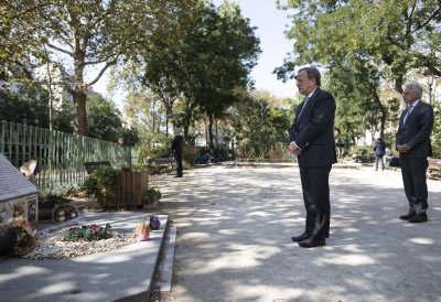 Der Kulturbevollmächtigte Armin Laschet trifft Emmanuel Macron