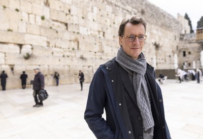 Ministerpräsident Hendrik Wüst besucht die Klagemauer in Jerusalem