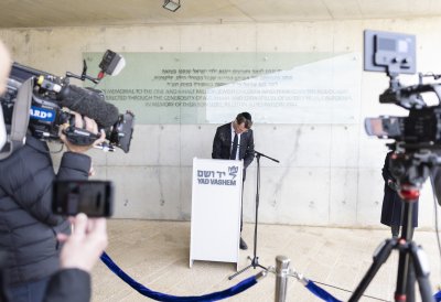 Ministerpräsident Hendrik Wüst besucht die Gedenkstätte Yad Vashem in Jerusalem
