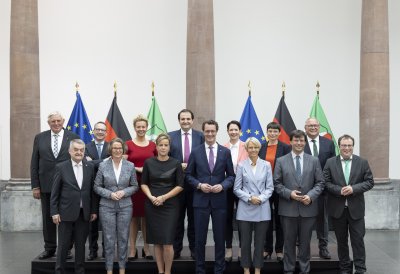 Ministerpräsident Hendrik Wüst ernennt sein neues Landeskabinett