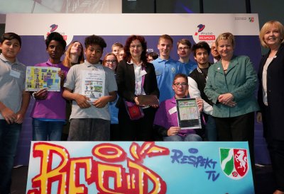 Preisverleihung zum Schulwettbewerb zur Woche des Respekts