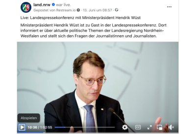 Social Media Posts aus der Woche vom 10. Juni bis 16. Juni 2024