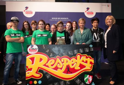 Preisverleihung zum Schulwettbewerb zur Woche des Respekts