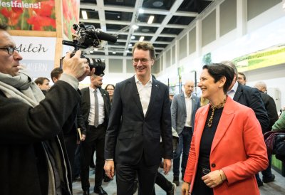 Ministerpräsident Hendrik Wüst besucht Grüne Woche