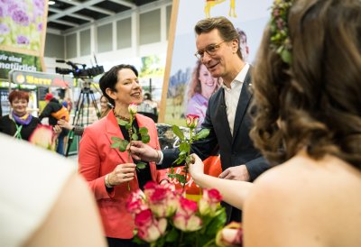 Ministerpräsident Hendrik Wüst besucht Grüne Woche