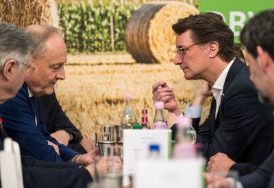 Ministerpräsident Hendrik Wüst besucht Grüne Woche