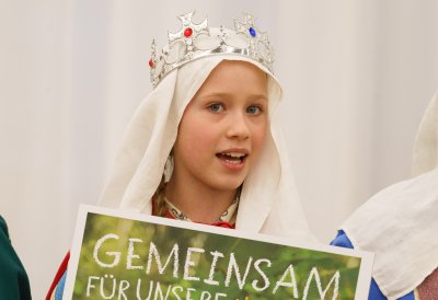 Ministerpräsident Hendrik Wüst empfängt Sternsinger zum traditionellen Dreikönigssingen
