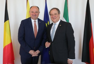 Ministerpräsident Armin Laschet und Willy Borsus unterzeichnen Gemeinsame Erklärung zur Vertiefung der Zusammenarbeit
