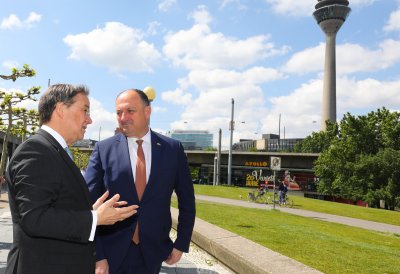 Ministerpräsident Armin Laschet und Willy Borsus unterzeichnen Gemeinsame Erklärung zur Vertiefung der Zusammenarbeit